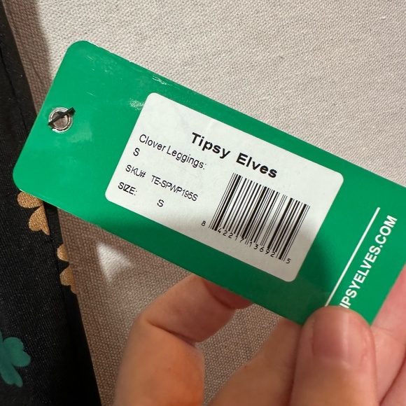 NWT Tipsy Elves Clover Leggings - size S - Picture 5 of 6